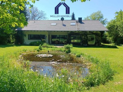 Provisionsfrei: Charmantes Einfamilienhaus am Waldrand mit großem Garten in Illerrieden-Dorndorf
