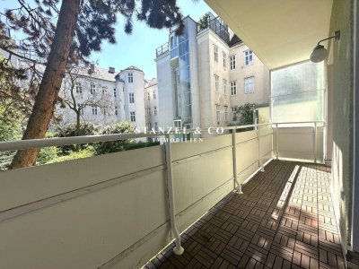 SONNIGES APARTMENT MIT SÜDBALKON UND GARTENBENUTZUNG ( BJ 1959 )