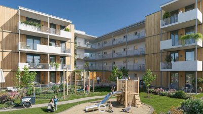 Wohnen über den Dächern von Wels – 3 Zimmer Dachgeschosswohnung mit großzügigem Balkon!