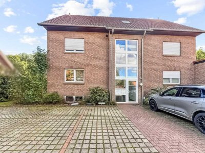 Moderne 2-Zimmer-Wohnung mit Garten, zwei Stellplätzen und Souterrain in zentrumsnaher Lage von Syke