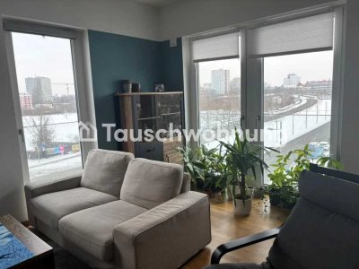 Tauschwohnung: Lichtdurchflutete 2-Zimmer-Neubauwohnung in L.-Südvorstadt