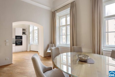 Vollmöblierte Altbauwohnung im Herzen der Wiener Innenstadt