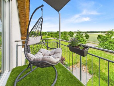 Neuwertige Wohnung mit Panoramablick | Waghäusel