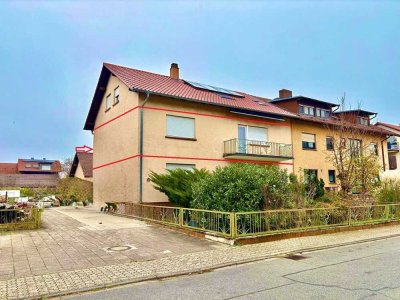 Spöck - helle 3-Zimmer-Wohnung mit Balkon und Stellplatz