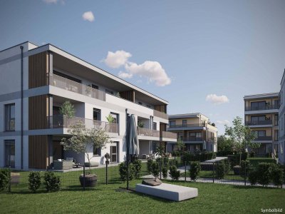 Rohbauarbeiten abgeschlossen! - 4-Zimmer-Wohnung mit PV-Anlage, Balkon &amp; Spielplatz