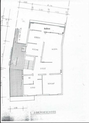 Offen geschnittene 3,5 Zimmer-Wohnung in Köln- Holweide mit Kamin, Terrasse und Balkon