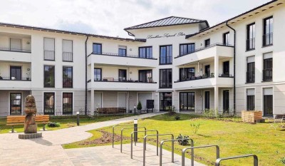 Barrierefreie 3-Zimmer-Wohnung mit Balkon und Aufzug, 200 m zur Badestelle in Bestensee