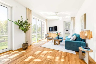 Barrierefreie 4-Zimmer-Wohnung mit Balkon. Courtagefrei direkt vom Bauträger!