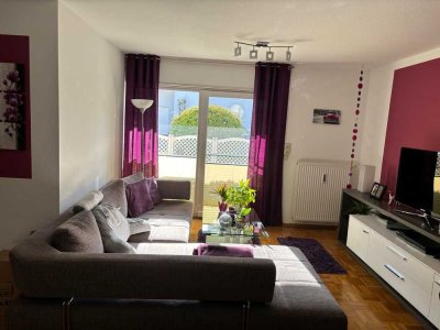 Geschmackvoll ggf. teilmöblierte 2-Raum-Erdgeschosswohnung mit Terrasse und EBK in Wiesloch-Baiertal