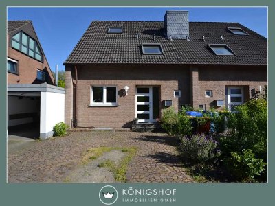 Toplage Königshof: Moderne und familienfreundliche  Doppelhaushälfte in ruhiger Sackgasse