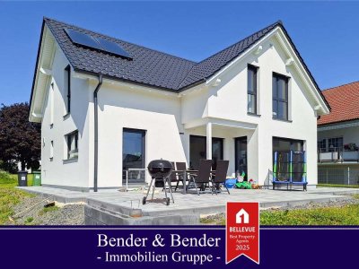 Modernes Fertighaus mit ca. 177 m² Wohnfläche auf großem Grundstück in Westernohe!