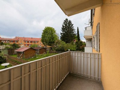 2-Zimmer-Hochparterre-Wohnung mit Garten und Balkon in Nürnberg