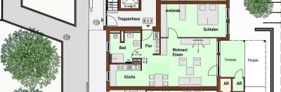 Exklusive 2-Zimmer-Wohnung mit Terrasse & TG-Stellplatz – Provisionsfrei!