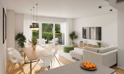 Attraktive Maisonettewohnung mit eigenem Garten