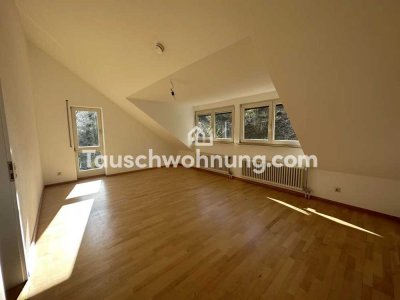 Tauschwohnung: Schöne 4-Zimmer Maisonette Wohnung mit Balkon+Garten