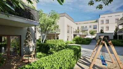 Exklusive Neubauwohnung mit schönem großem Balkon in begehrter Lage!
