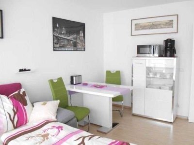 Gelegenheit - Apartment inkl. Stellplatz - Küche - modern möbliert - ruhig - zentral am Kurpark