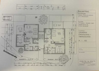Schöne Dachgeschosswohnung in 6 Parteien-Neubau in zentraler Lage von Wilnsdorf-Rudersdorf