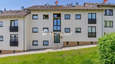 2-Zimmer-Erdgeschosswohnung in gepflegtem & teilsaniertem Mehrfamilienhaus