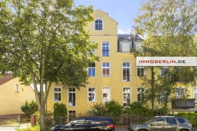 IMMOBERLIN.DE - Großzügige Altbauwohnung mit viel Charme & ruhiger Südterrasse