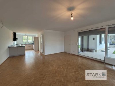 Großzügig wohnen wie im eigenen Haus – mit Terrasse und Garage, in Nähe der Uniklinik!