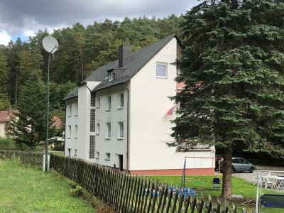 3-ZKB Dachgeschosswohnung mit Balkon und Blick ins Grüne
