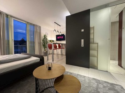 Möbliertes Apartment zur All-Inklusive-Miete ✔Fitness ✔Coworking ✔Waschmaschine