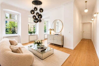 NUR 5.197,-€ pro QM - EXKLUSIVE 2 ZI.- STUCKWOHNUNG mit Terrasse - nur 150M zum Lietzensee