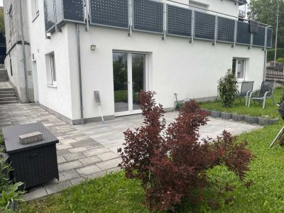 Attraktive und neuwertige 2-Raum-EG-Wohnung mit Balkon und Einbauküche in Rosengarten