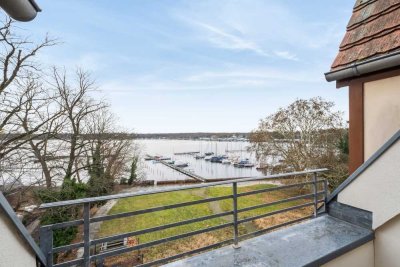 Schöner Wohnen, direkt am Großen Wannsee, Maisonette, DG, Fahrstuhl, unvermietet, TG