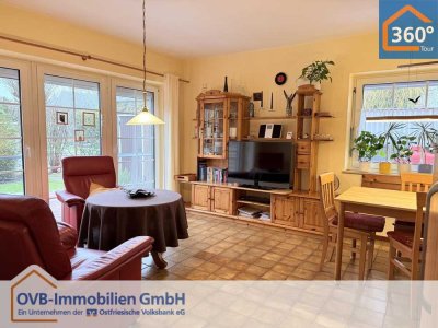 Ebenerdige Eigentumswohnung mit Terrasse, Gartenanteil und Stellplatz in Greetsiel