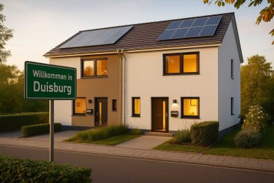 Duisburg-Homberg – Doppelhaushälften „Für Euch“: Massivbau, modern & effizient
