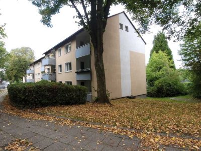 Ruhepol im Grünen! Gepflegte 2-Raum-Wohnung mit Balkon - ideal für Singles und Paare!