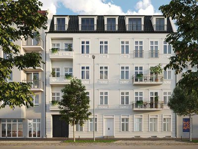 Urbanes 1-Zimmer-Apartment mit Altbaucharme im Herzen der Stadt