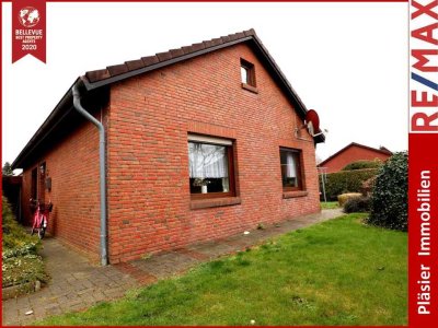 * Kleines EFH in Bunde * 3ZKB * Haus in zweiter Reihe * kleines Grundstück * ebenerdiges Wohnen *