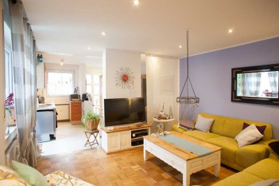 Moderne Erdgeschosswohnung mit großer Terrasse