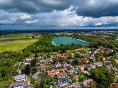 Zu Fuß zum See - schöne Gartenwohnung in sehr ruhiger Lage von Feldmoching