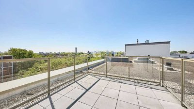 + Penthousewohnung mit zwei Dachterrassen in Rothenburgsort + Rodenborg +