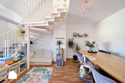 Loftfeeling auf zwei Ebenen – großzügige Galeriewohnung voller Licht!