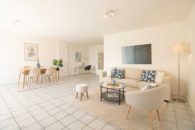Hürth Fischenich sanierte helle Wohnung mit Balkon und Gartenbenutzung