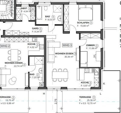 Schöne 3,5 Zimmer Wohnung mit Terrasse in Bubsheim - 3