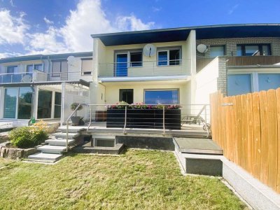 Familienglück mit Garten, Südterrasse & Doppelgarage–modernes Reihenhaus in Magdeburgs ruhiger Lage