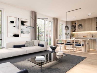 Moderne 3-Zimmer-Wohnung in autofreiem Zukunftsquartier