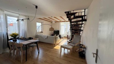 � 3-Zimmer Maisonette (94 m²) in Bestlage Altstadt – Loft-Charakter, 2 Bäder, EBK – sofort frei!