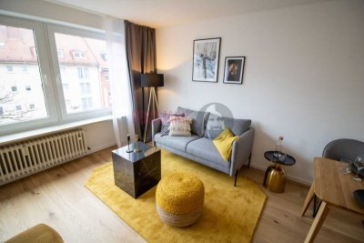 Top möbliertes 1-Zimmer Apartment in München/Neuhausen nähe Rotkreuzplatz ab sofort