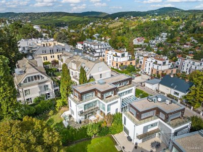 Exklusive Döblinger Villa mit Blick über Wien &amp; die Neustifter Weinberge! inkl. 3 Tiefgaragen Stellplätze im Eigentum!