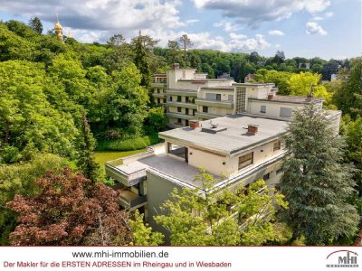 MHI - EINMALIGE KAUFGELEGENHEIT! Penthouse mit Lift, 120 m² Sonnenterrasse und Traumblick - Nerotal