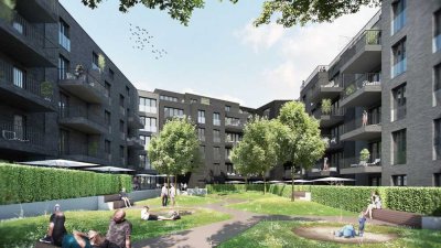 moderne 4 Zimmer Wohnung mit ebenerdigem Zugang, 2 Bädern und Terrasse in Aachen-Mitte 5.03