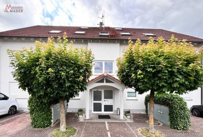 Sonnige 4- Zimmer-Wohnung mit sonnigem  West-Balkon und Garage