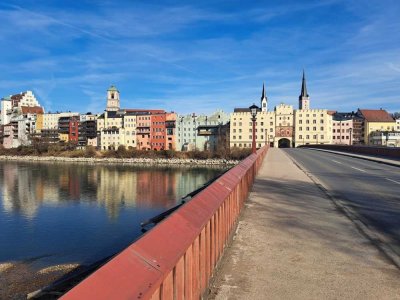 Innfrontwohnung mit Balkon,ein Traum in Wasserburg am Inn.Auch als zwei Wohnungen nutzbar. Vermietet